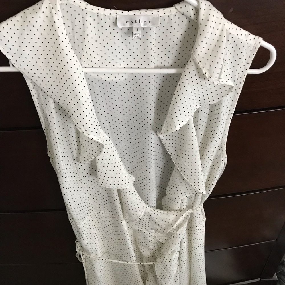 White Wrap Dress